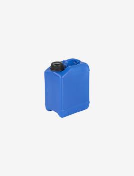 5 St 5 L Kanister Plastikkanister blau palettengerecht lebensmittelecht DIN 51 