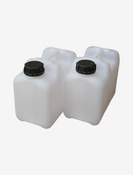 8 x 30 L weiß Kanister Plastikkanister Plastekanister Trinkwasserkanister NEU. 